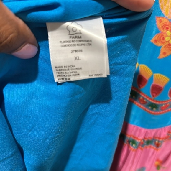 Anthropologie x Farm Rio Floral Tiered
Midi Dress sz XL - Picture 16 of 16